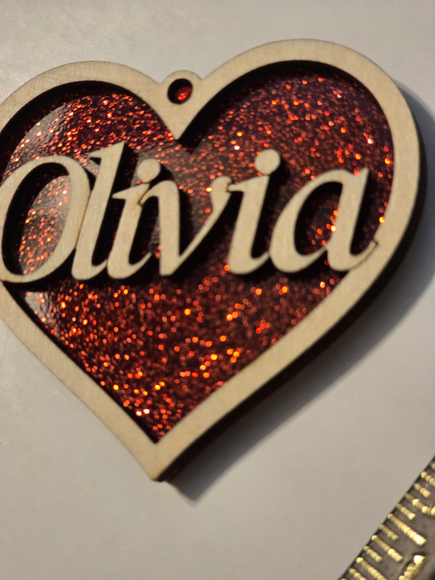 Heart Wood/Acrylic Gift
