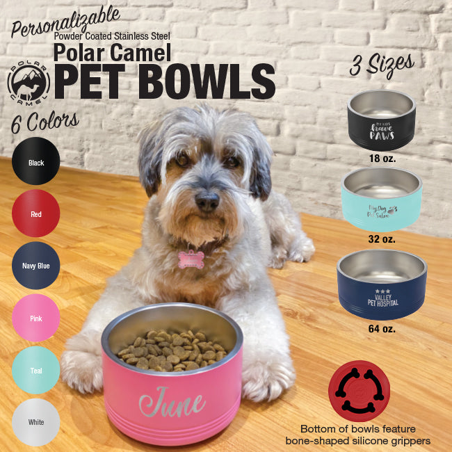Polar Camel Insulated Pet Bowls