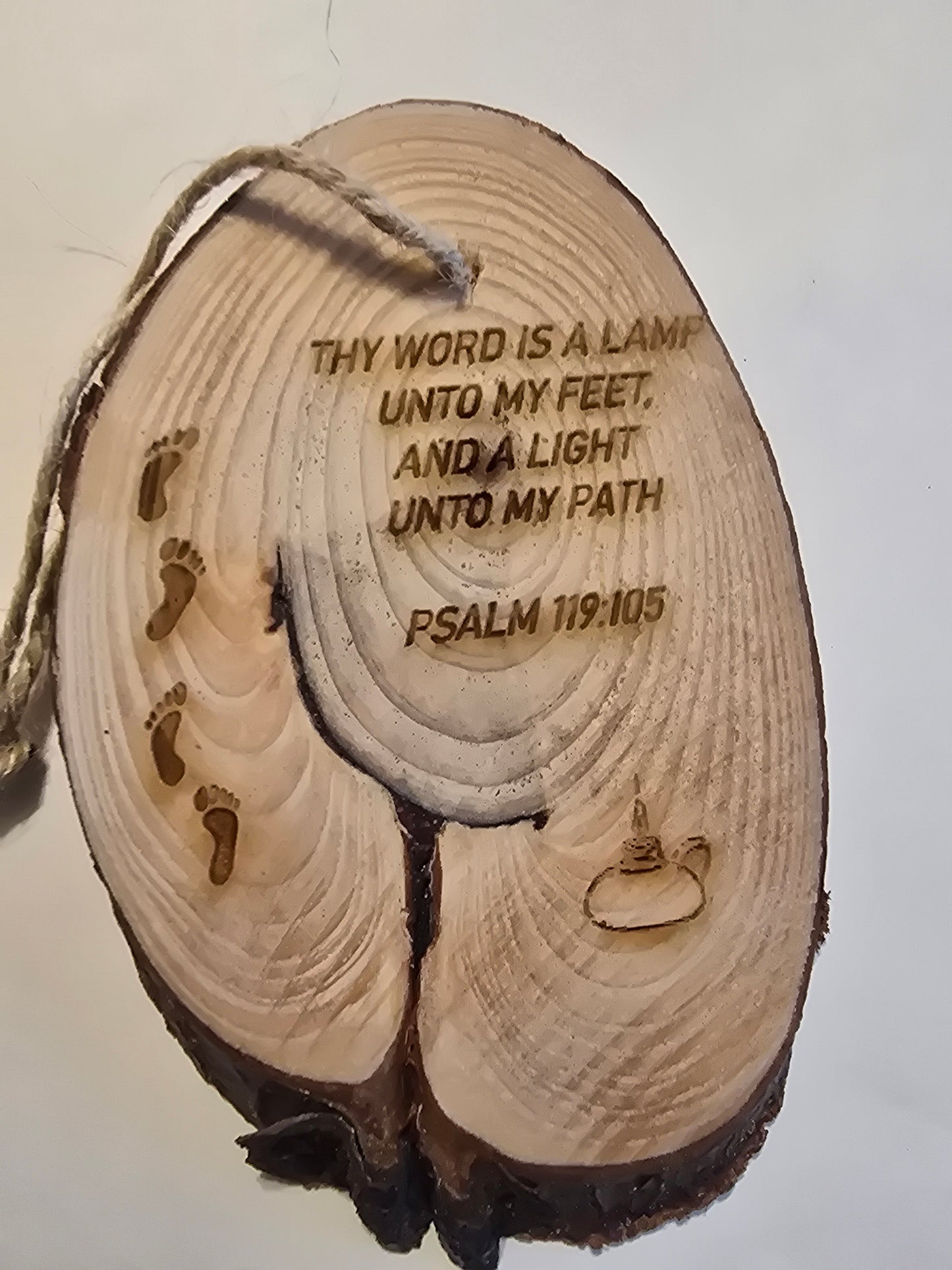 Engravings on smaller cut wood