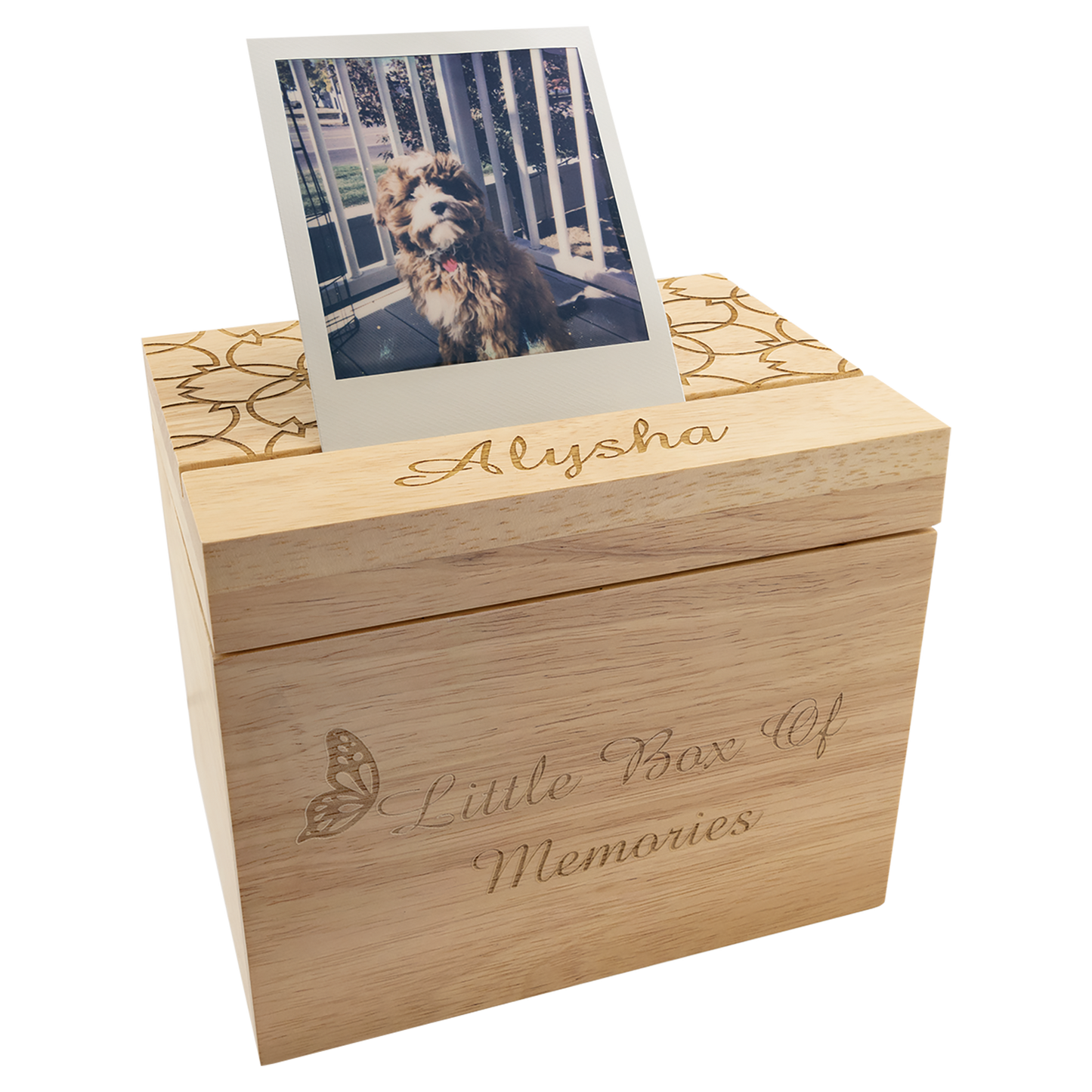 Keepsake Bamboo wood box