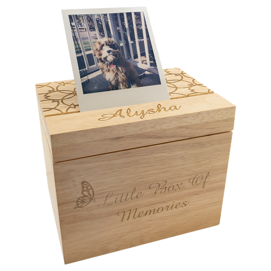 Keepsake Bamboo wood box