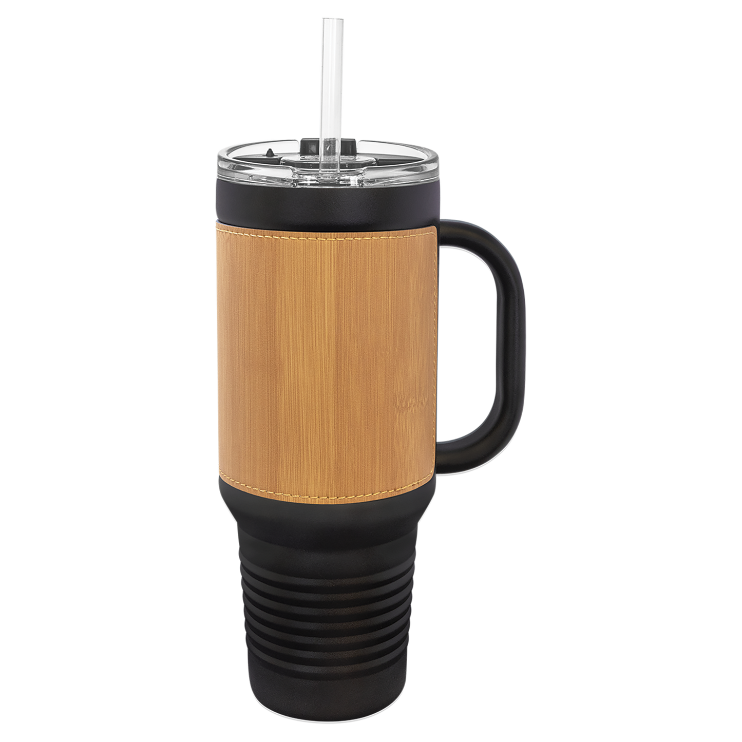 Black Polar Camel 40oz Leatherette Travel Mugs