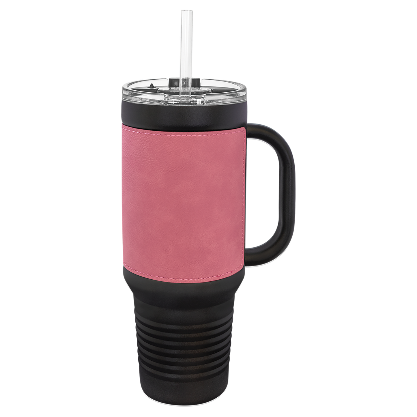 Black Polar Camel 40oz Leatherette Travel Mugs