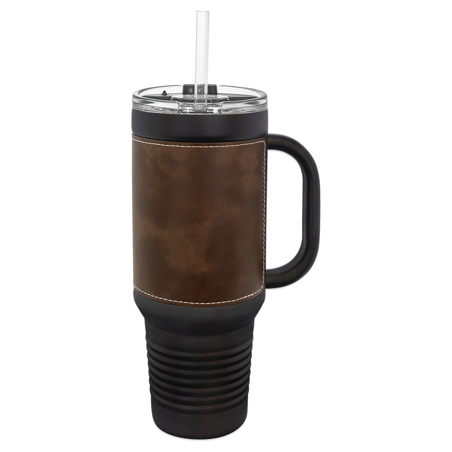 Black Polar Camel 40oz Leatherette Travel Mugs