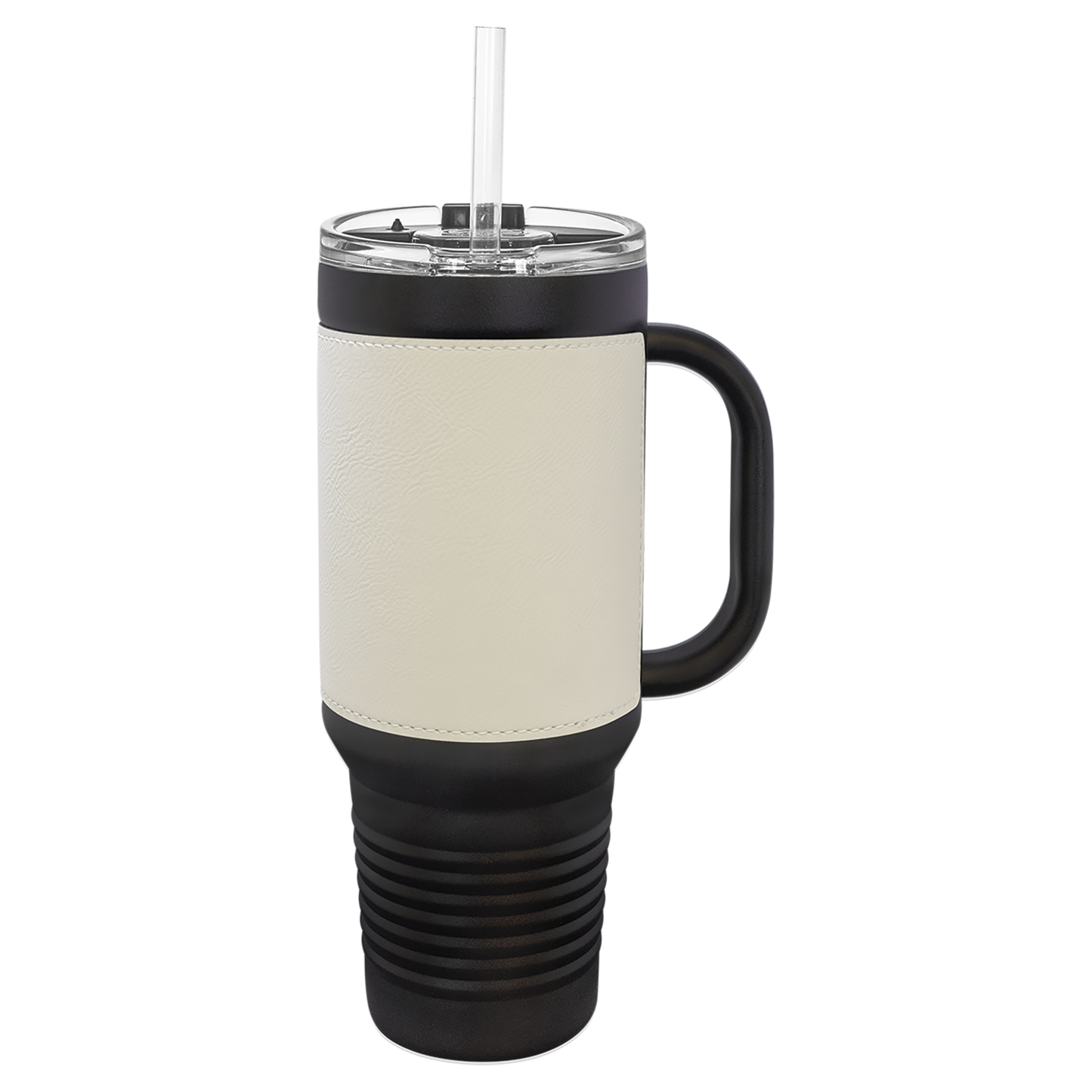 Black Polar Camel 40oz Leatherette Travel Mugs