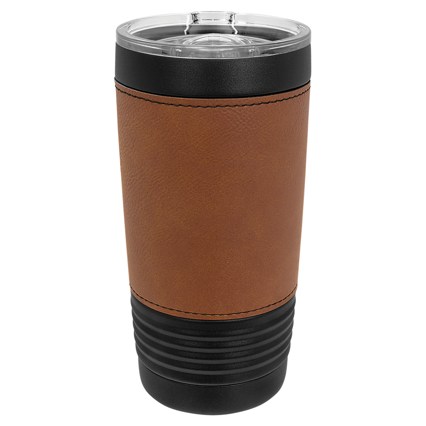 Black Polar Camel Leatherette 20 oz Tumblers
