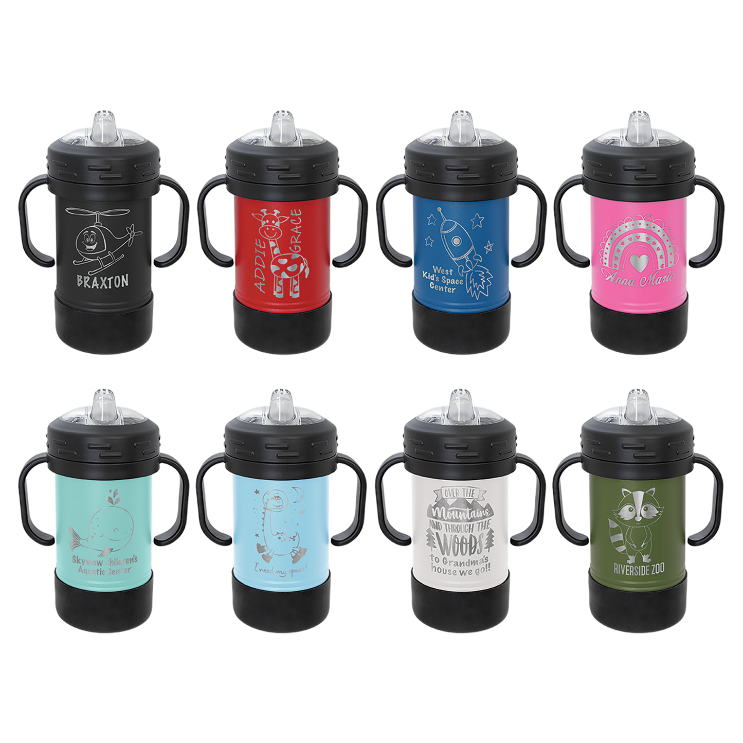Polar Camel 10oz Sippy Cups